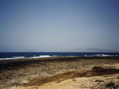 Blick auf die Insel Lobos